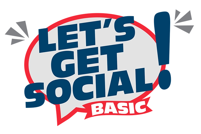 Lets Get Social Basic Logo